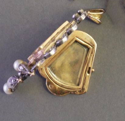 ANCIENT 18k (750/°°) gold and silver (min...