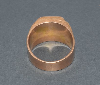 CHEVALIER in 18k (750/°°) yellow gold, men's...