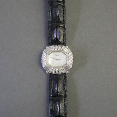 DE LANEAU
BRACELET WATCH in 18k (750/°°)...