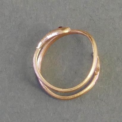 LITTLE RING in 18k (750/°°) yellow gold,...