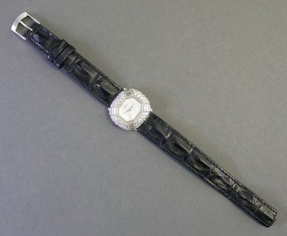 DE LANEAU
BRACELET WATCH in 18k (750/°°)...