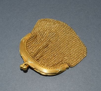 18k (750/°°) yellow gold chain mail BOURSE...