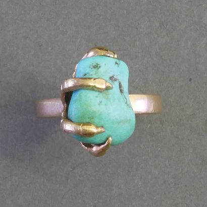 AMUSANTE RING in 18k (750/°°) yellow gold...