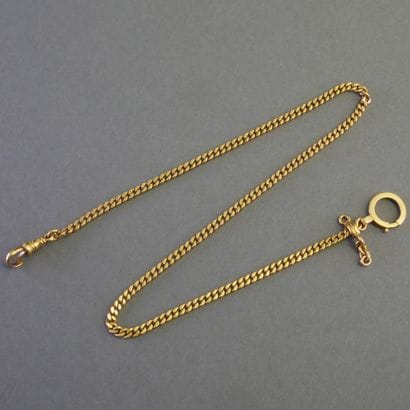 WALLET CHAIN in 18k (750/°°) yellow gold...