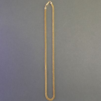NECKLACE in 18k (750/°°) yellow gold with...