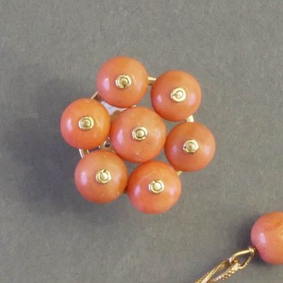 LOT in 18k (750/°°) yellow gold consisting...