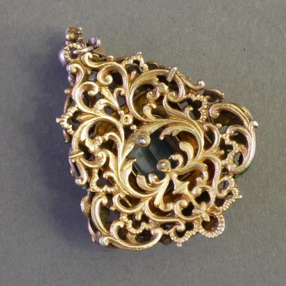 IMPORTANT vermeil (silver min 800/°°) openwork...