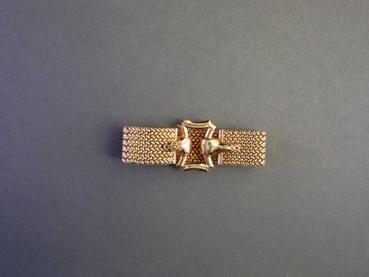 FLEXIBLE BRACELET in 18k (750/°°) yellow...