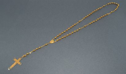 NECESSITY CHAPELET in 18k (750/°°) yellow...