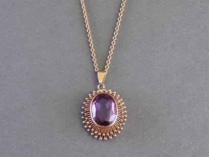 18k yellow gold (750/°°) NECKLACE.
Length:...