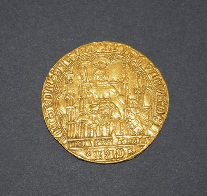 Fine gold coin
FLANDERS-LOUIS de MALE: golden...