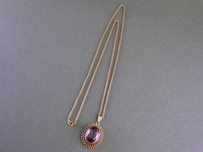 18k yellow gold (750/°°) NECKLACE.
Length:...