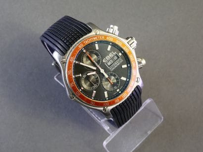 EBEL 1911 Discovery
Stainless steel chronograph...