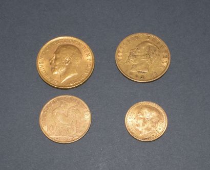 Set of COINS consisting of:
- One Sovereign....