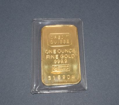 1 OUNCE of 999/°° gold in a blister pack,...
