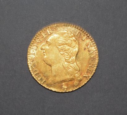 Pièce en or 917/°°
LOUIS XVI : Louis d’or...