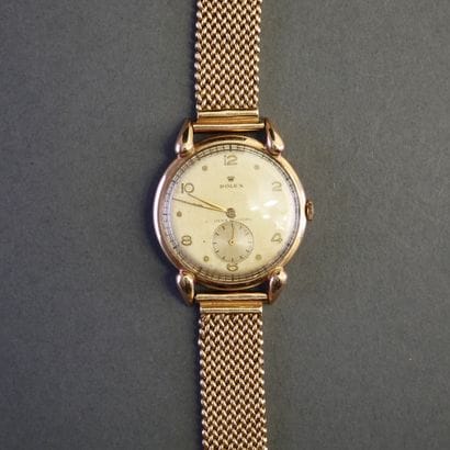 ROLEX
18k yellow gold (750/°°) watch, known...
