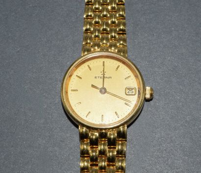 ETERNA
18K yellow gold (750/°°) watch with...
