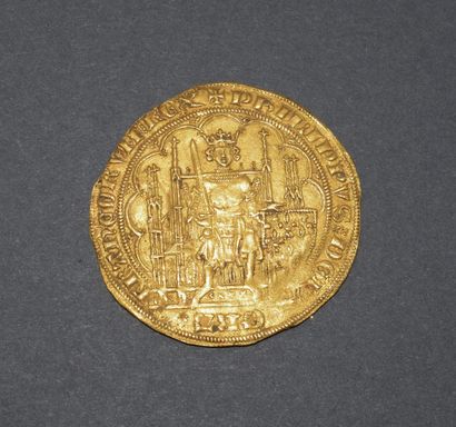 Fine Gold Coin
PHILIP VI OF VALOIS: Gold...