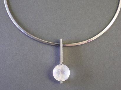 PIANEGONDA
COLLIER RIGIDE RAS-DE-COU en argent...
