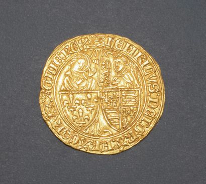 Fine gold coin
HENRY VI: Gold Salut, Rouen...