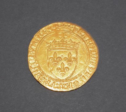 Fine gold coin
CHARLES VIII: Gold shield...