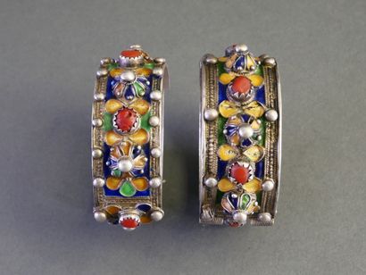 Paire de bracelets Benni Yenni, Grande Kabylie,...