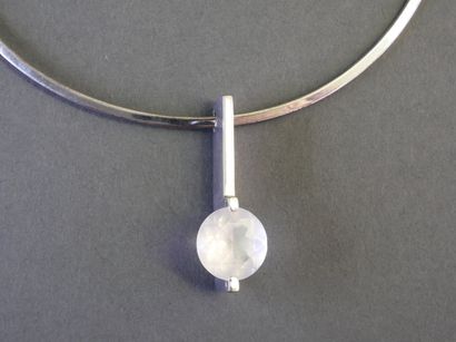 PIANEGONDA
COLLIER RIGIDE RAS-DE-COU en argent...