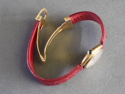 CARTIER 
WOMEN'S WATCH in 18k yellow gold...