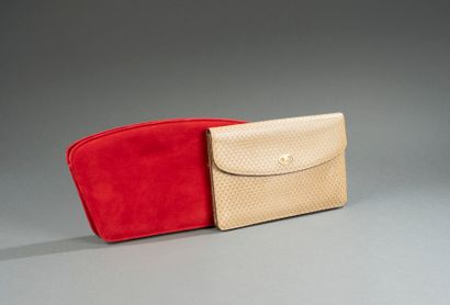 CELINE, circa 1980–1985
Embossed leather...