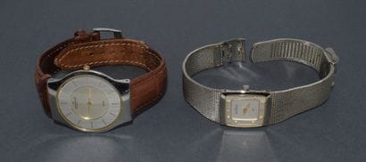 Set of 2 SKAGEN DENMARK watches, men's and...