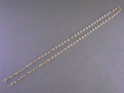 CHAINE en or jaune 18k (750/°°) maille fantaisie.
Longueur...