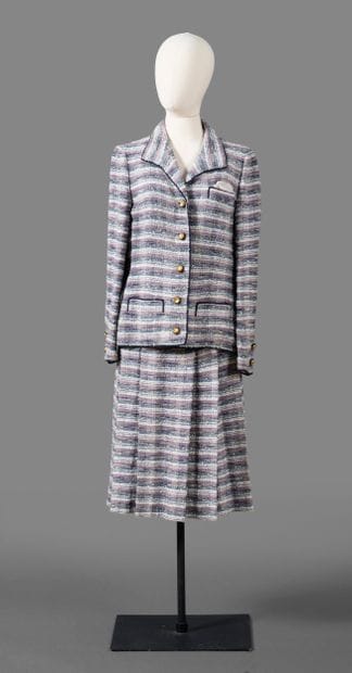 CHANEL Haute Couture, circa 1980
Wool tweed...