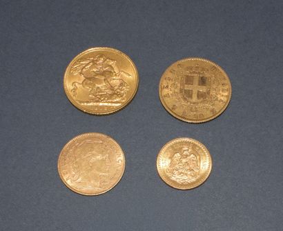 Set of COINS consisting of:
- One Sovereign....