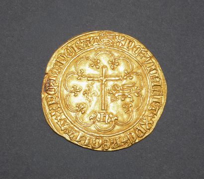 Fine gold coin
HENRY VI: Gold Salut, Rouen...
