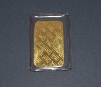 1 OUNCE of gold in a 999/°° gold blister...