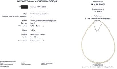 Attributed to MAUBOUSSIN
NECKLACE WITH 131...