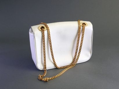 CELINE
White box-calf leather handbag with...