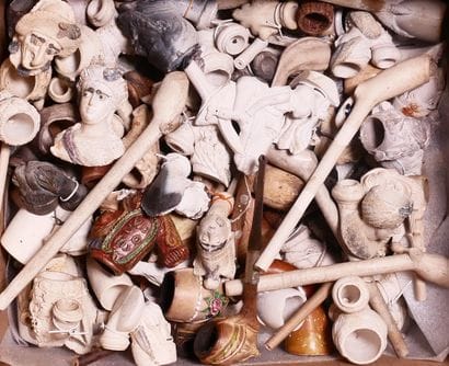 Lot of excavation pipes and damaged models....