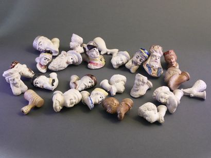 JK.
Lot of 24 fireplaces:
Eleven enameled:...