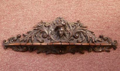 Set of 5 large pipe racks, including 3 mahogany...