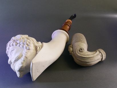 Set of two strong pipes:
-Silene. Modern...