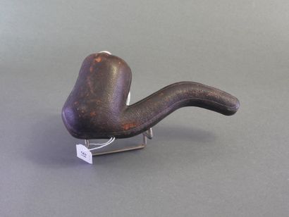 Beautiful carved meerschaum pipe depicting...