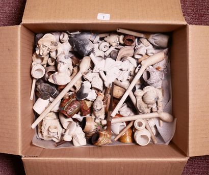 Lot of excavation pipes and damaged models....
