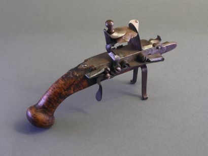 Iron flint table lighter with ball handle...