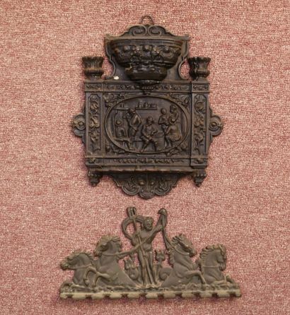 Set of 12 pipe racks:
-5 cast-iron: 2 salamanders...