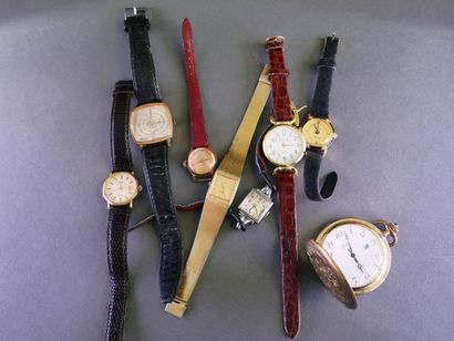 A collection of various wristwatches made...