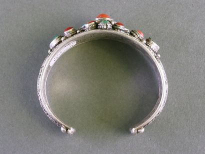 Silver set (min. 800/°°) consisting of a...