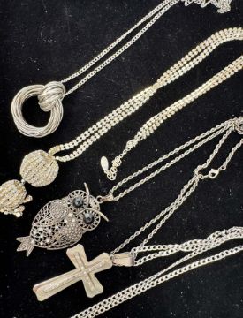 FANCY
SET made of silver plated or patinated...
