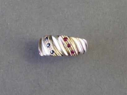 Knurled ring made of silver (min. 800/°°)...